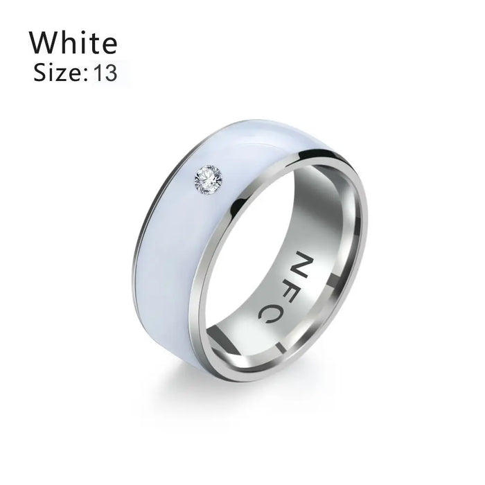 Fashion Multifunctional Technology Intelligent Wearable Connect NFC Finger Ring Smart