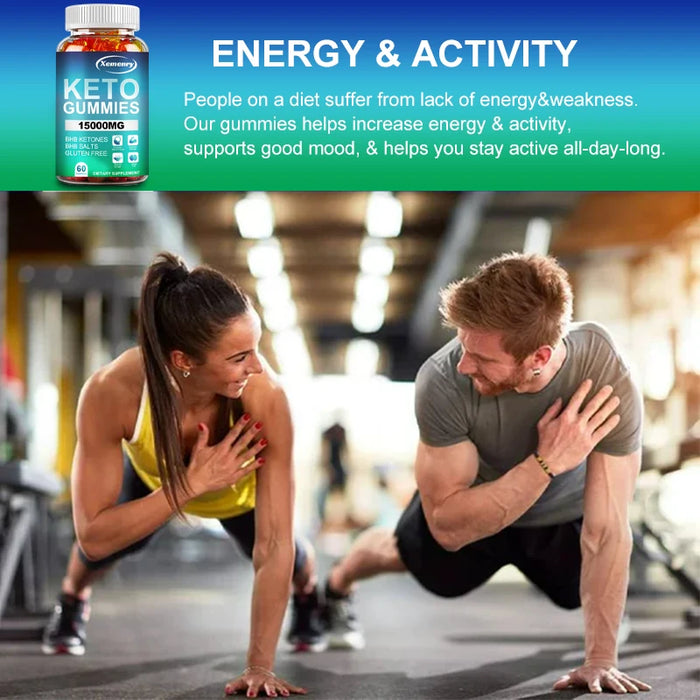 Keto Gummies - Burn Fat, Weight Management, Speed Up Metabolism, Digestive Health, Appetite Control