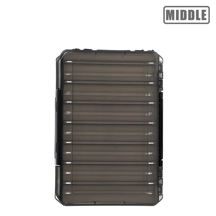 CAZULO Convenient portable double-sided fishing bait, fishing gear accessories storage box, container storage rack