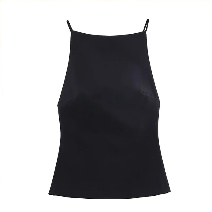 2026 New Women's Blouses Fashion Slim Color Matching Young Women's Elegant Short Blouses Tops Street Leisure Holiday Camis Tops