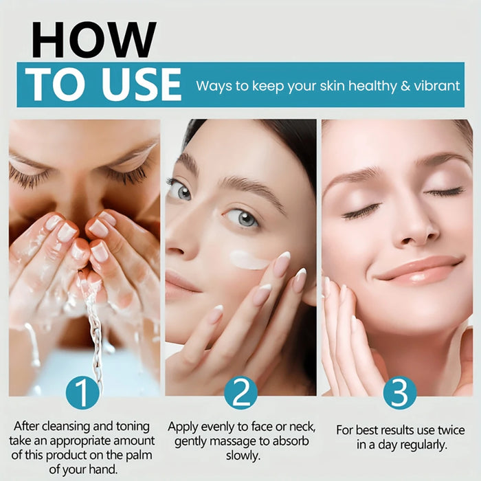 Collagen Cream for Face with Retinol and Hyaluronic Acid Moisturizing Improve Skin Elasticity and Achieve Even Skin Tone