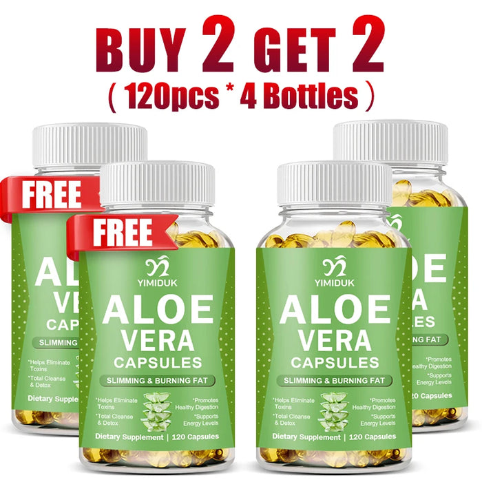 Natural Herbal Aloe Vera Supplement, for Promotes Digestive Regularity & Gut Health, Joint Comfort & Function, Gluten Free