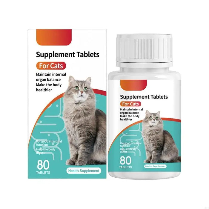 L9NB Cats Tablets Nutritional Tablets Support for Aging Cats with Vital Nutritions Elderly Cats Mineral Tablets Health