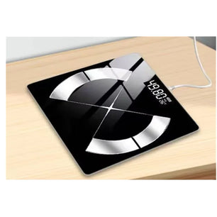 USB Weight Loss Weighing Device LED Display Smart Body Weight Scale Charging Precision Electronic Scale for Home Office Adult