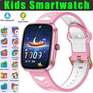 Teenage Smartwatch Kids Smart Real-Time Sleep Health Monitoring Heart Rate Blood Oxygen 20 Sports Modes Watch 230mAh IP67