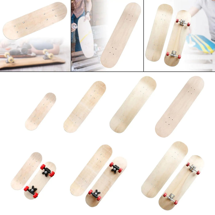Blank Skateboard Deck, Art Painting Board for Beginners, Kids, Boys and