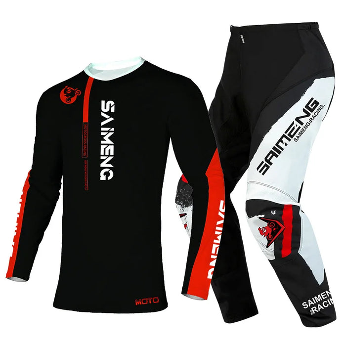 motocross gear set for kids racing suit child cross Jersey and Pant Enduro boy girl MX ATV MTB MOTO 3 4 5 6 7 8 9 10 11 years