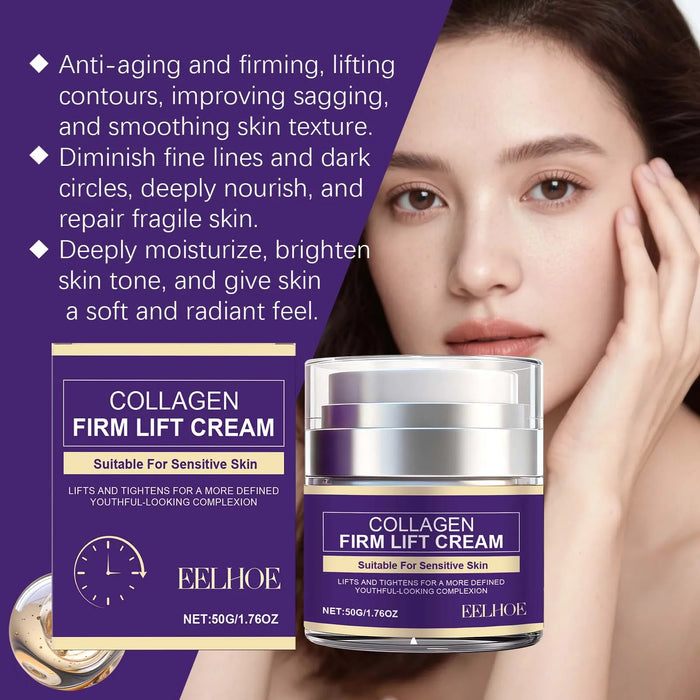 Collagen Firming Cream - A Cream for Deeply Nourishing Skin, Improving Roughness & Enhancing Moisture