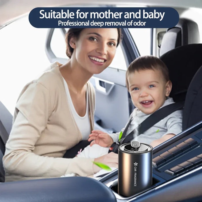 Car Diffusers For Essential Oils Aromatherapy Diffuser 50ML Fragrance Diffuser Waterless Auto Off Scent Machine For Room Car