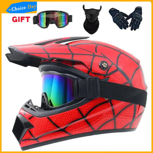Motorcycle Helmet Off-road Helmet Bike Downhill AM DH Cross Helmet Capacete Motocross Casco Send 3 Gift Man Children Motocross