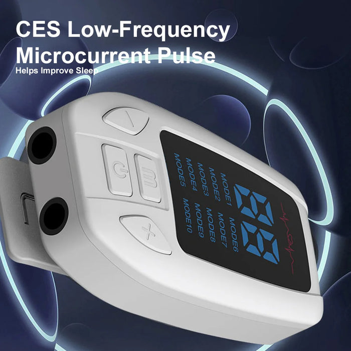 EMS Sleep Aid Device Insomnia Anxiety Depression Relief Sleep Assistance Microcurrent Massage Migraine Hypnosis Relax 10 Modes