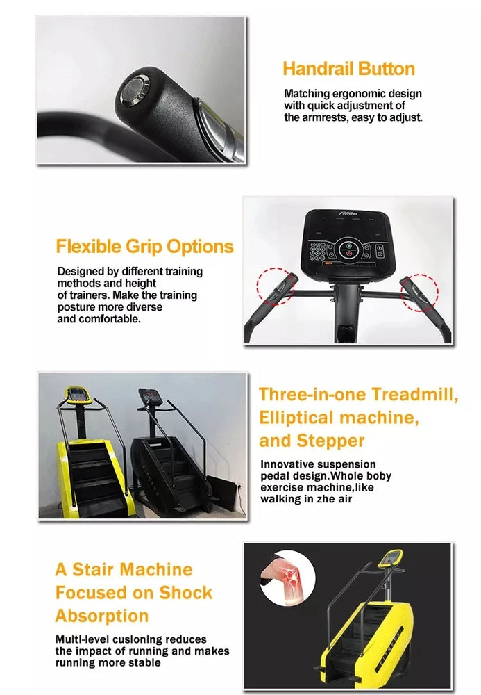 Fitness Device Stair Climb Machine Gym Equipment Climbmill Climber
