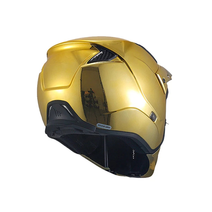 MT Streetfighter SV Helmet Modular Off Road Helmets High Quality Motocross Racing Modular Half Open Electroplated Glossy