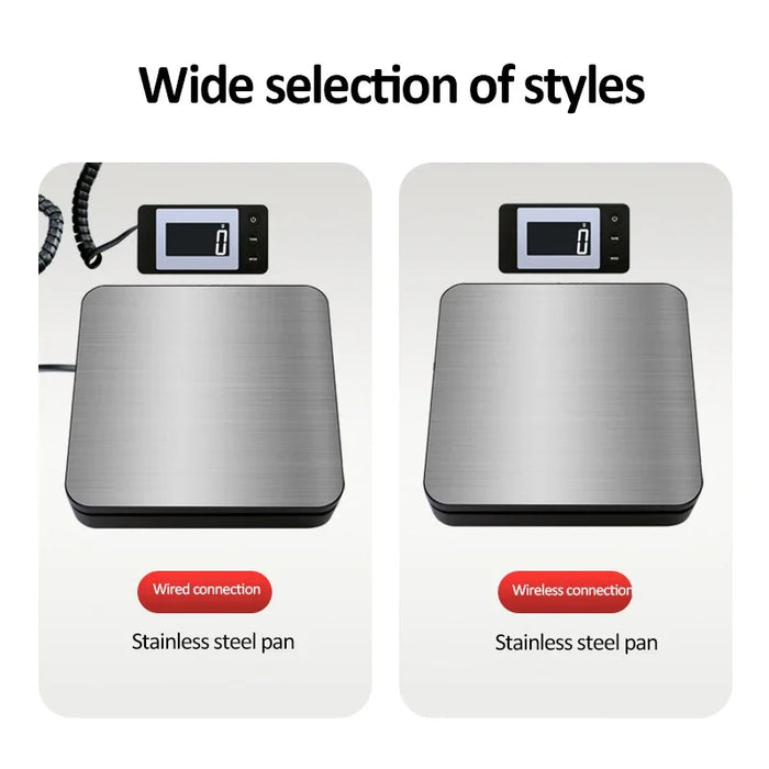 Electronic Weight Scales 50kg/2g High-precision Wired/Wireless Floor Scale with Unit Conversion Zero/Tare Kitchen  Weighing Tool