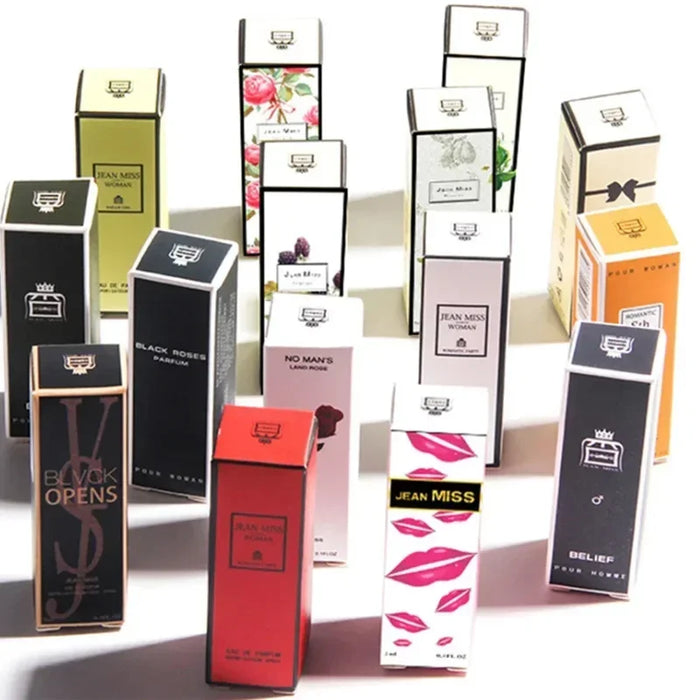 10PCS 3ml Random Style Brand Pheromone Perfume for Women Men Atomizer Lady Sample Long Lasting Fragrance Pheromone Eau De Parfum