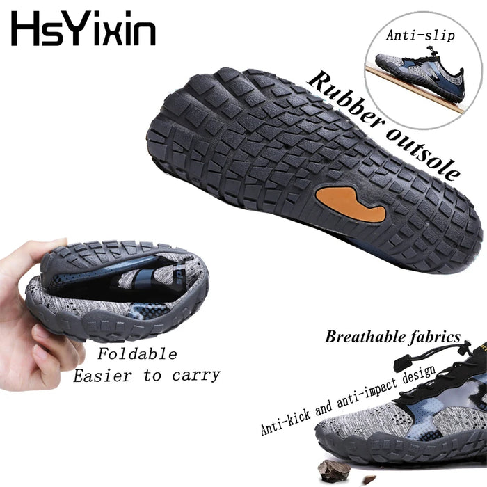 Water Shoes for Women Men Barefoot Shoes Upstream Breathable Beach Shoes Sport Shoe Quick Dry River Sea Aqua Shoes  cycling shoe