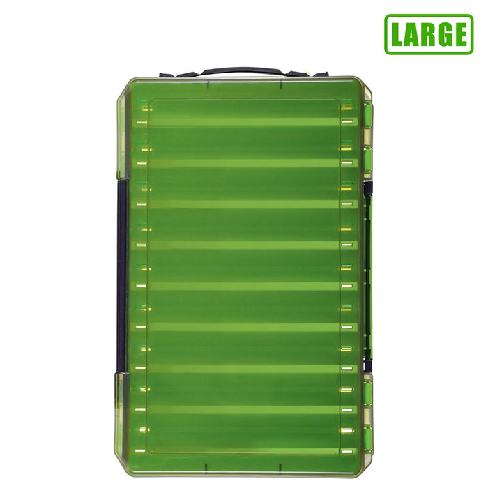 CAZULO Convenient portable double-sided fishing bait, fishing gear accessories storage box, container storage rack