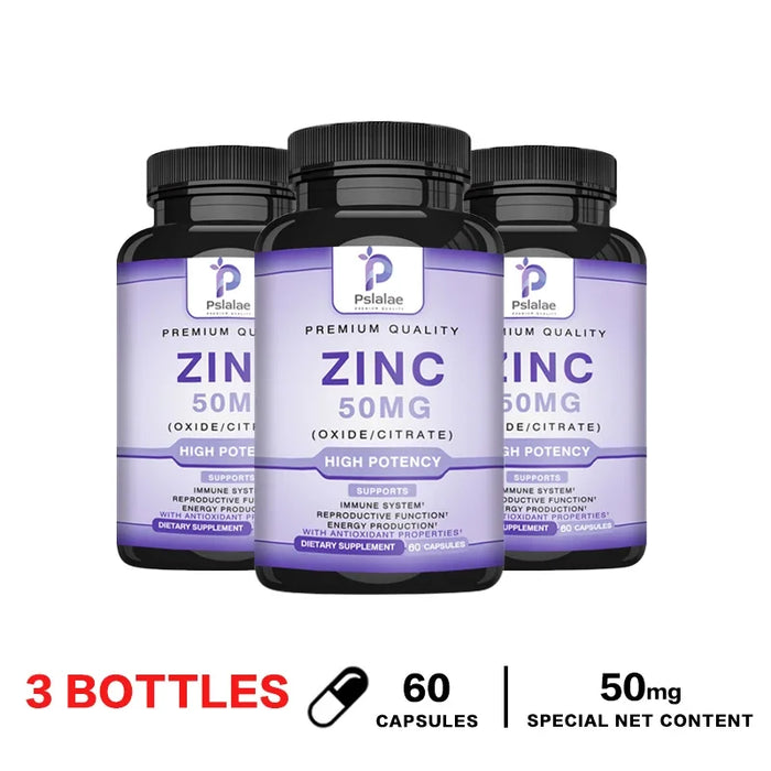 Zinc Supplements - Superior Zinc Absorption Boosts Immune Support, Sleep & Energy, Supports Respiratory Health