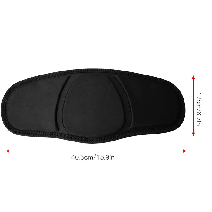 Canoe Seat Backrest Canoe Seat Pad Adjustable Kayak Non slip Canoe Seat Backrest Comfortable Pad Black Canoe Seat Backrest