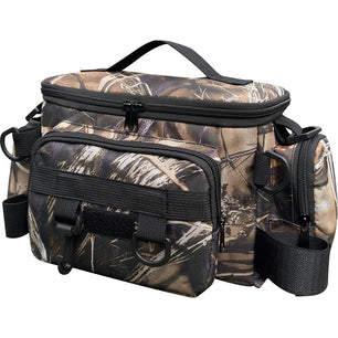 Fishing Tackle Backpack Lure Box Gear Storage Bag Fanny Pack for Men Fly Fishing Backpack with Rod Holder Sling Shoulder Bag