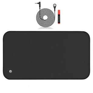 Grounding Mat for Sleep 30x60cm Wellness Natural Earthing Pad to Improve Circulation, Reduce Inflammation & Ease Pain/Anxiety