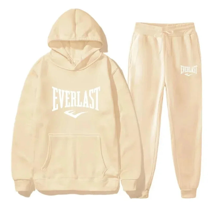 Men's  Sportswear Fitness Gym Clothing Running Set Sportswear Straps Autumn_Winter Hoodie Set New Style clothes for men