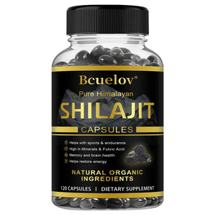 Pure Himalayan Shilajit Supplement with Minerals and Fulvic Acid To Support Performance, Endurance, Memory, and Brain Health