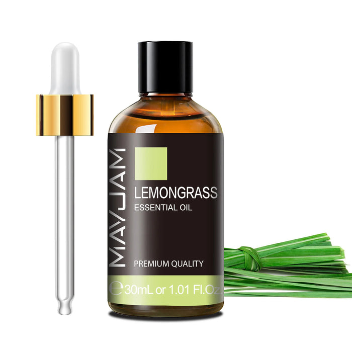 MAYJAM Aromatherapy Essential Oil 30ml Chamomile Lavender Mint Turmeric Lemon Eucalyptus Juniper Basil Fragrance for Diffuser