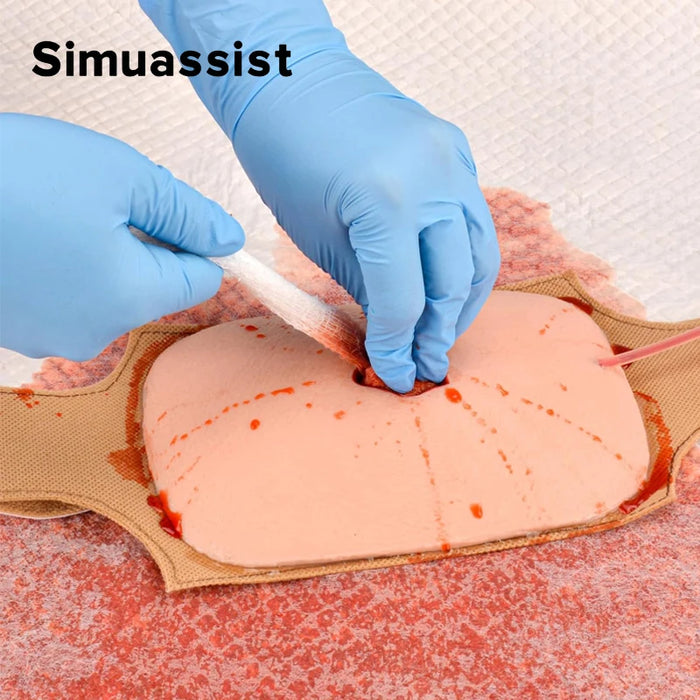 Wearable Wound Packing Trainer Kit Stop The Bleed Kit for hemostasis Training Wound Moulage Training Kit
