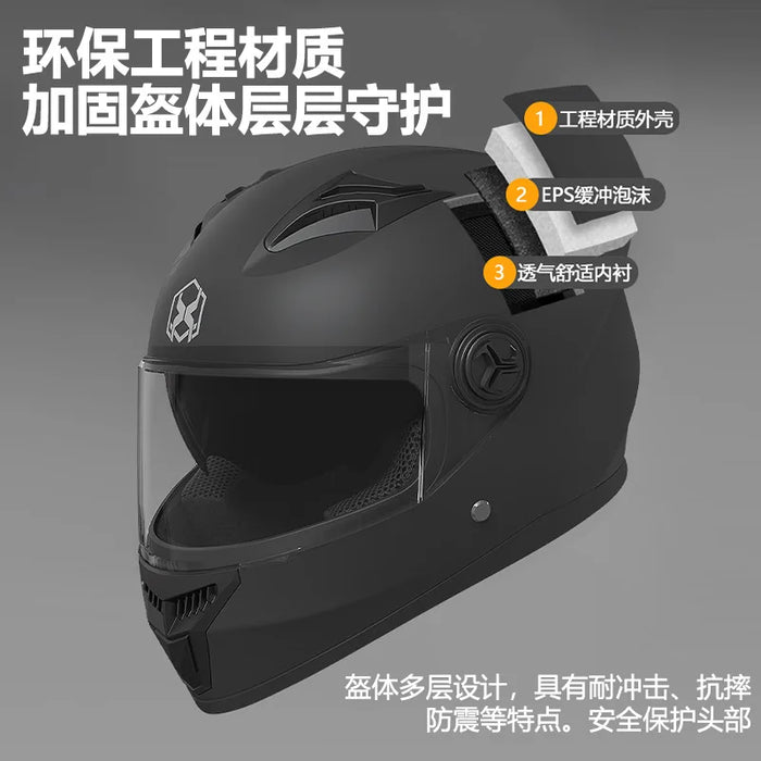 Motocross Helmet Casco Motocross Bicycle Downhill Capacete Cross Safety Helmet Abs Motorcycle Full Face Helmet Cascos Para Moto