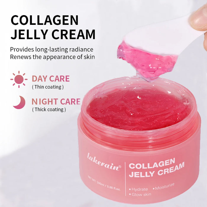 Collagen Jelly Cream Deeply Hydrates Firm Glowing Reduce Sagging & Wrinkle Glowing Boosts Skin Korean Face Care Products