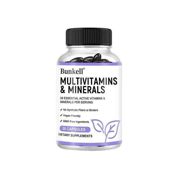 Multivitamin Capsules with Minerals,Repairs Skin,Promotes Liver Health,Improves Anemia and Vitamin Deficiencies,Boosts Energy