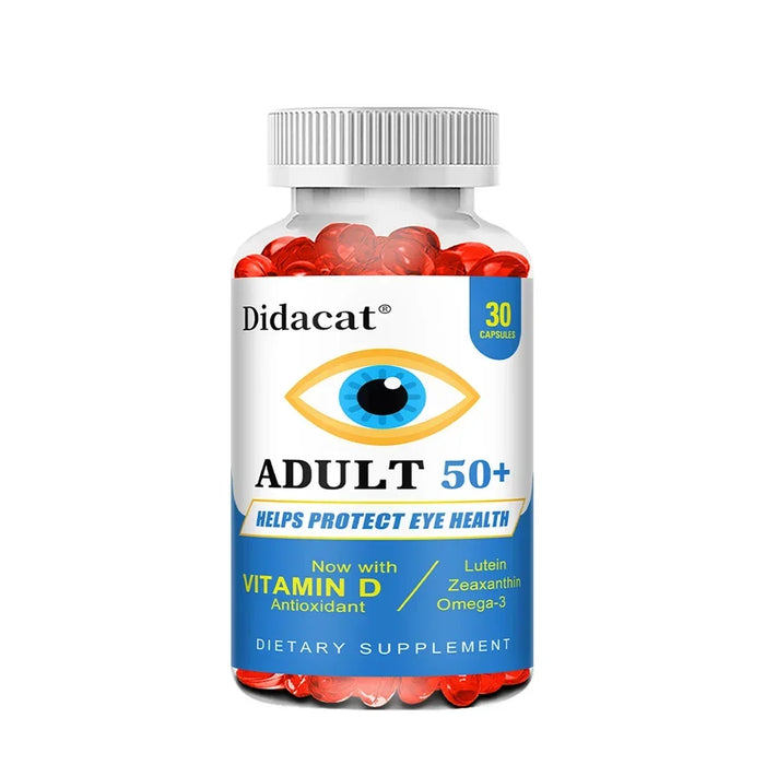 Lutein and Zeaxanthin Eye Vitamin Supplement, Containing Vitamins C, E, and Zinc To Support Vision, for Adults & Seniors