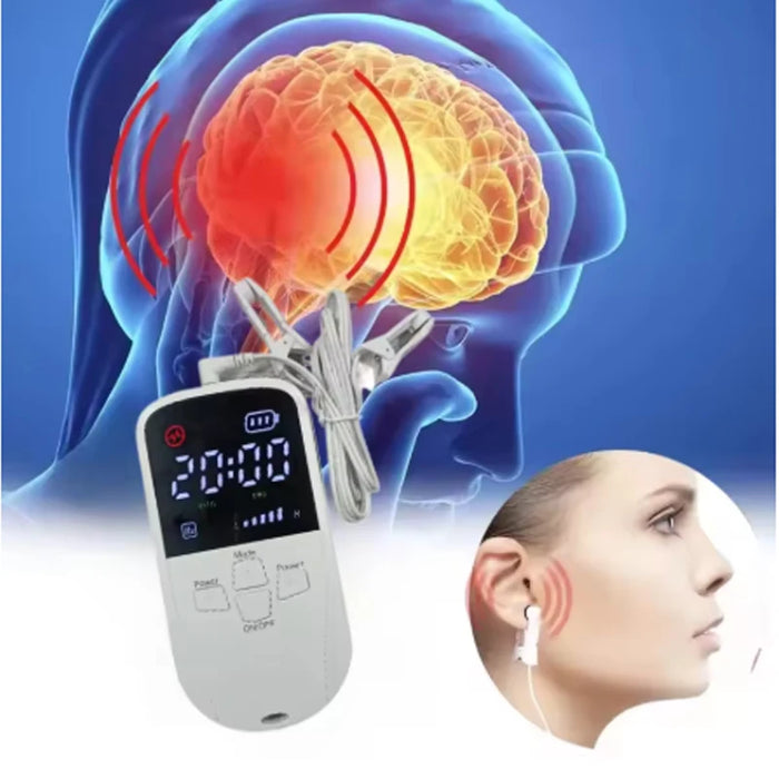CES Vagus Nerve Stimulation Clip Ear Sleep Aid Device Relieve Insomnia Promote Fast Sleep Deep Sleep Helper Anxiety Depression