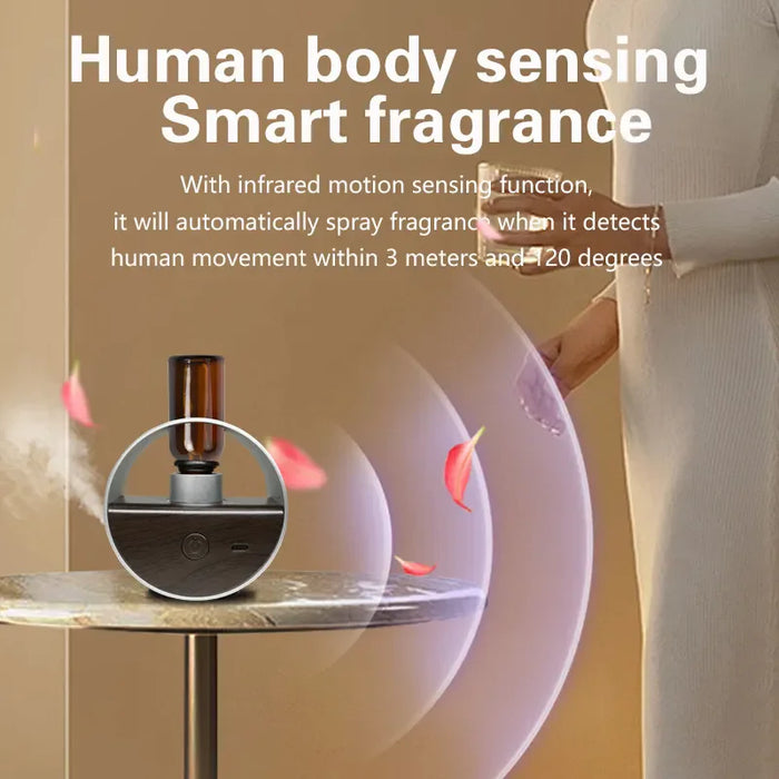 Essential Oil Diffuser Aroma Diffuser Smart Scent Air Machine Aromatherapy Diffuser For Home Office Room Fragrance Aroma