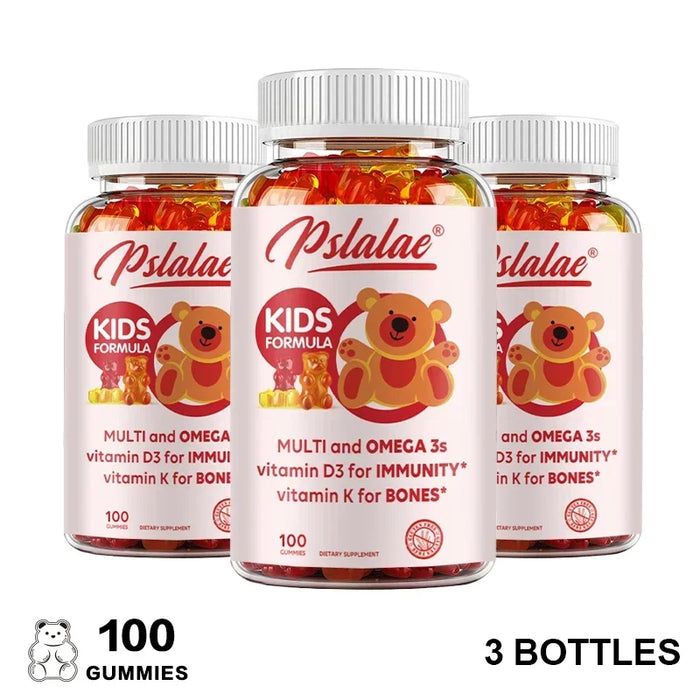 Children's Multivitamin Gummies - Support Brain Health, Enhance Immunity, Improve Memory and Concentration