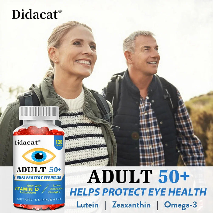 Lutein and Zeaxanthin Eye Vitamin Supplement, Containing Vitamins C, E, and Zinc To Support Vision, for Adults & Seniors