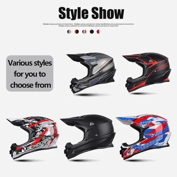 DOT Adult Female Men Helmets Motocross Kask Cross Downhill Soporte Casco Off Road Helmet Racing Classic Motorcycle Enduro