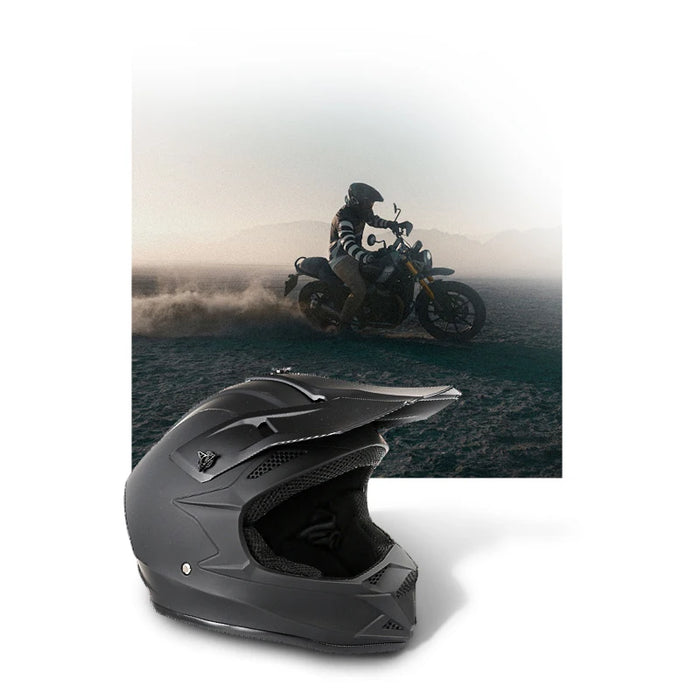 Motocross helmets for street riding safety Motorcycle Motocross Race Downhill AM DH Children Adult Universal Helmet with 3 Piece