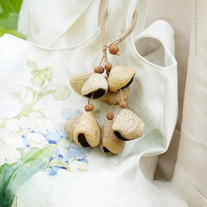 Mindfulness Wind Chimes Diapason Meditation Wind Chime Yoga Relaxation Nut Shell Bells Sound Healing Musical Instrument Bell