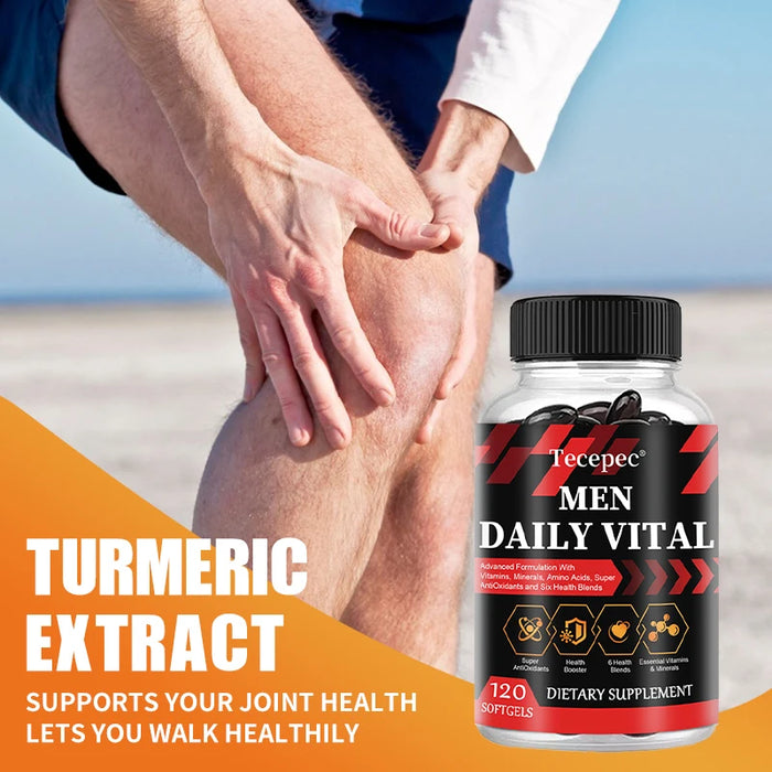 Men's Multivitamin with Vitamins and Minerals - Improve Endurance, Strength, Athletic Performance and Overall Health