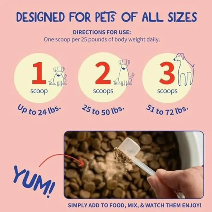 140g Dog Digestive Support Improved Digestion Supplement Natural Support Nutrition for Puppy Travel Wellness Pet Home Dogs