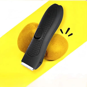 Men's Electric Body Hair Trimmer Rechargeable Shaver Ceramic Blades Waterproof Personal Care Grooming Tools