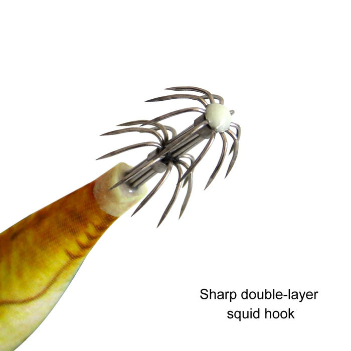14pc Fishing Lures Kit Horizontal Squid Jig Bait Artificial Luminous Webfoot Octopus Egi Lure Wobbler Cuttlefish Hook Sea Tackle