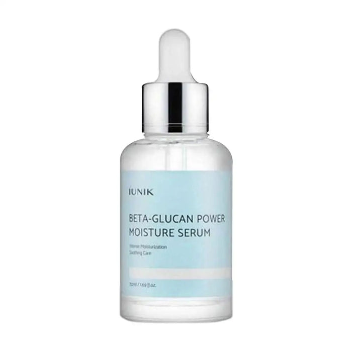 IUNIK Beta-Glucan Vegan Serum Deep Moisturizing Hydrating Firming Improves Dullness Reduces Fine Lines Gentle Skin Care