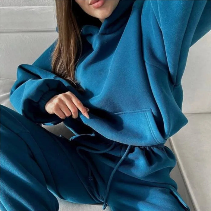 2025 Women's Sportswear Set Autumn Trendy Athleisure Tracksuit with Comfort Fit Breathable Versatile for Gym Outing Travel