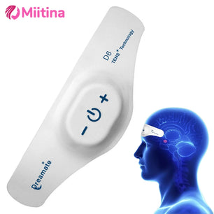 TENS Sleeping Aid Electric Massager Help Sleep Night Anxiety Therapy Relief Health Care Relieve Pressure and Migraine