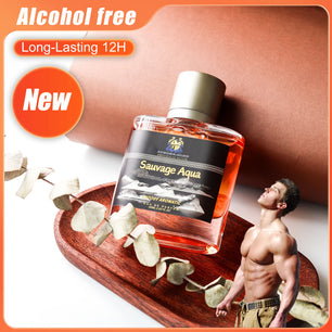 Wilderness for Men Perfume Oil - Alcohol-Free Spicy Woody Scent, Long-Lasting Sensitive Black Pepper Vetiver Cedar Perfume