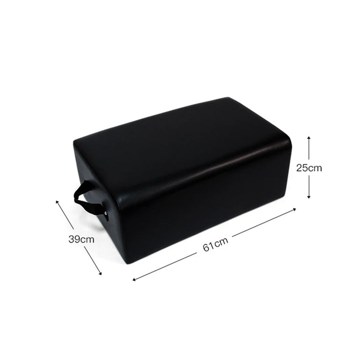 Household Yoga Equipment Pilates Core Bed Accessories, Square Box, Leather Case