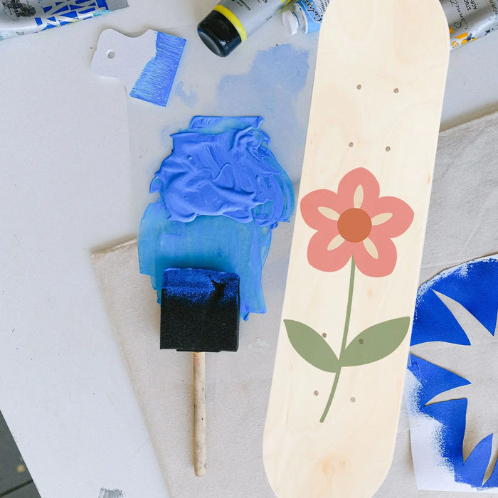 60cm Unfinished Maple Skateboard blank Skateboard Deck Adults Kids DIY Handpaint Blank Graffiti Skateboard children sports gift